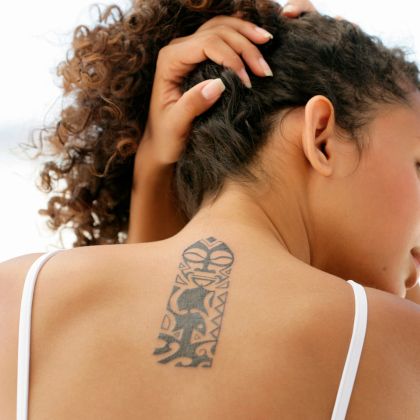 Amateur or uneven tattoos