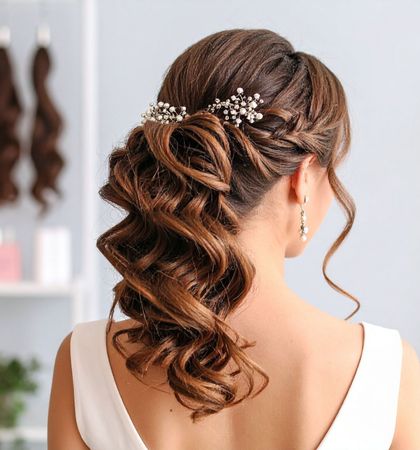 Bridal Makeup Hairstyling