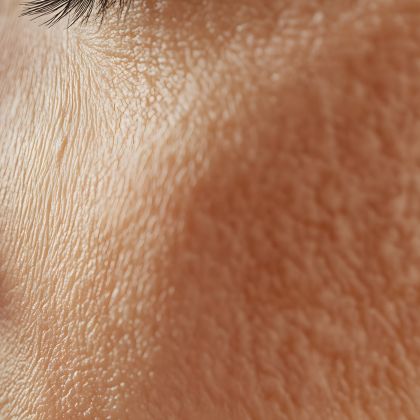 Uneven skin texture 1