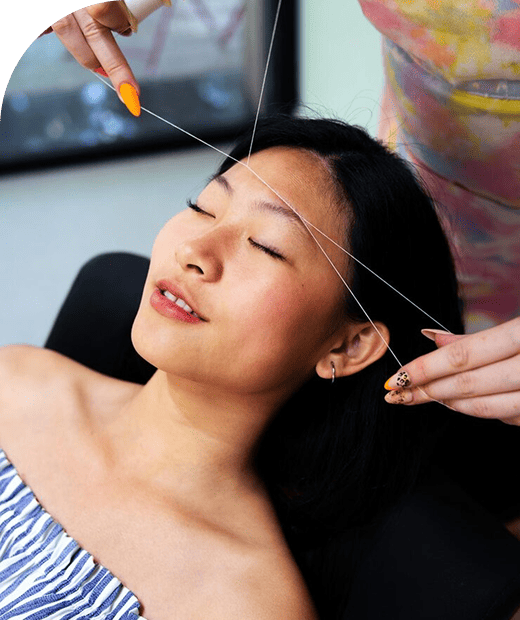 expert care for complete facial threading