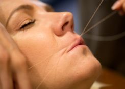 Upper Lip Chin Threading at salonn